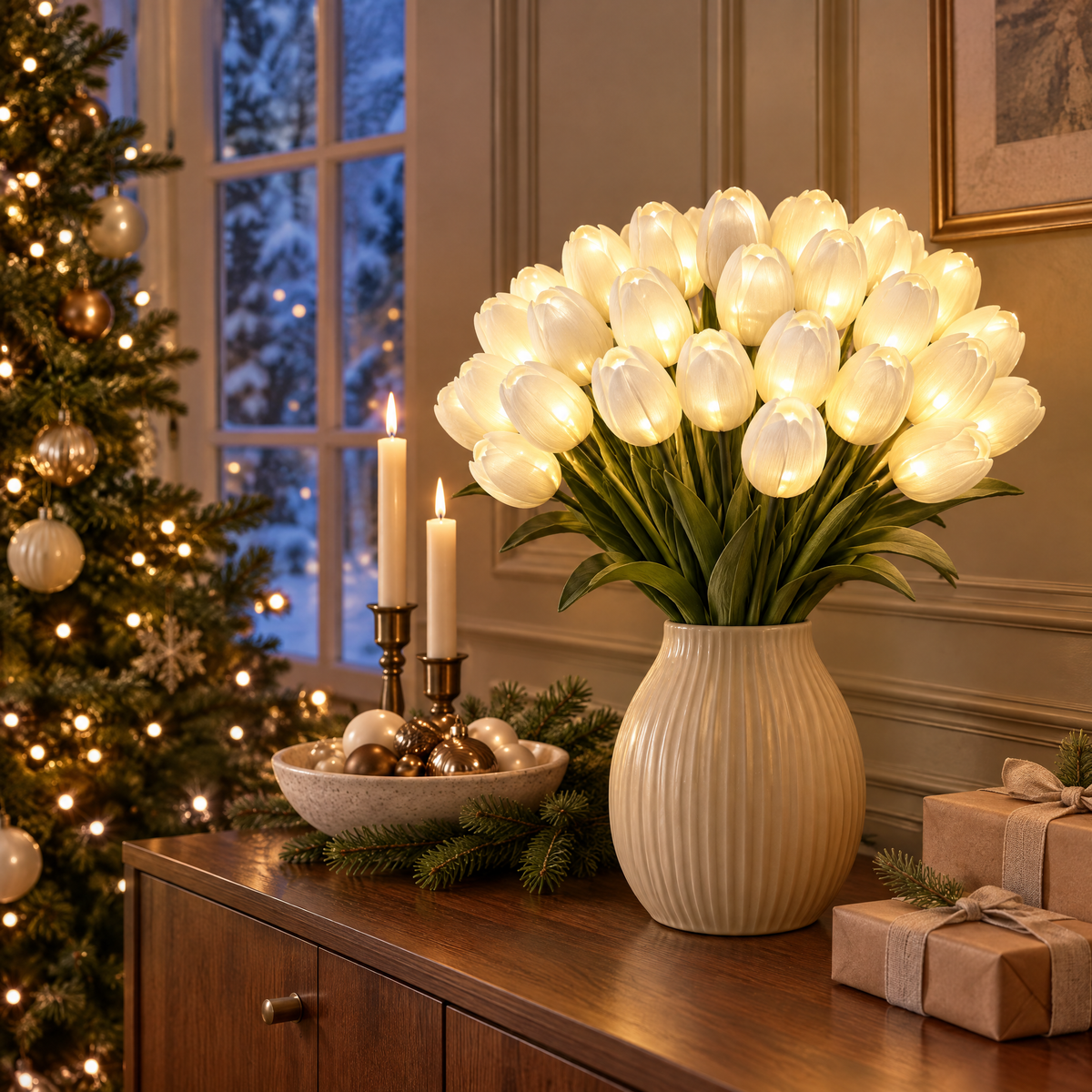 Everbloom Tulip Bouquet Light