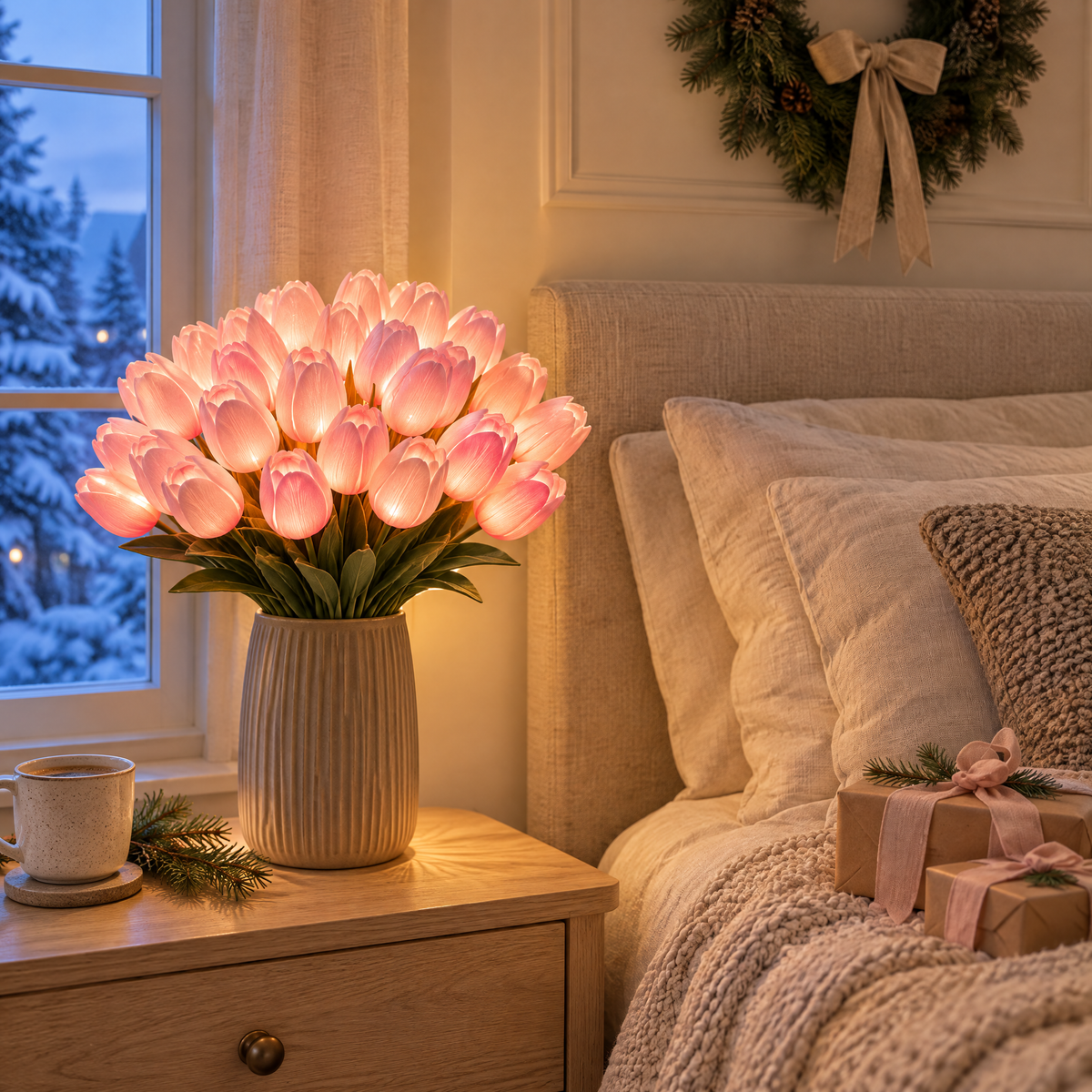 Everbloom Tulip Bouquet Light